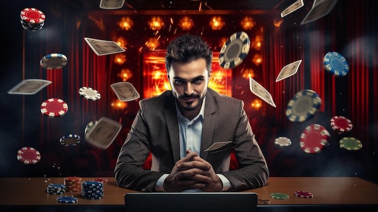Live dealer blackjack table broadcast