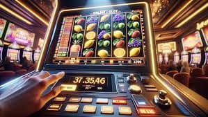Virtual horse racing event with game information and betting ticket